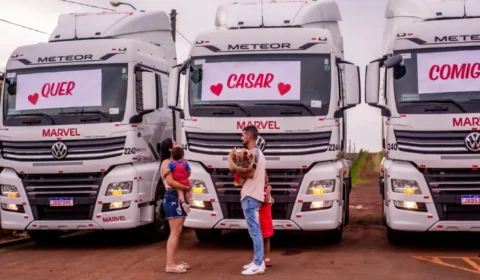 Na Marvel, Caminhões Volkswagen estrelam pedido de casamento