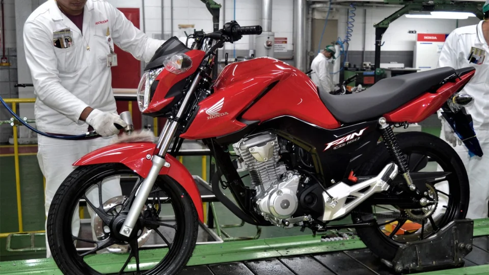 Honda Motos mantém liderança de mercado, com melhor resultado em oito anos