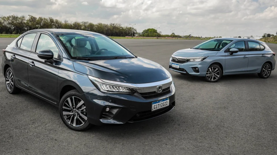 Honda lança novo City 2022 no Brasil, nas versões sedã e hatch