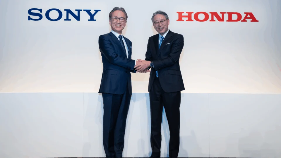 Sony e Honda assinam memorando de entendimento para aliança estratégica no campo da mobilidade