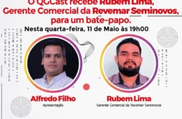 QGCast desta quarta-feira recebe Rubem Lima da Revemar