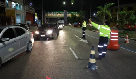 fiscalização de veículos pesados em vias regulamentadas de Manaus são intensificadas