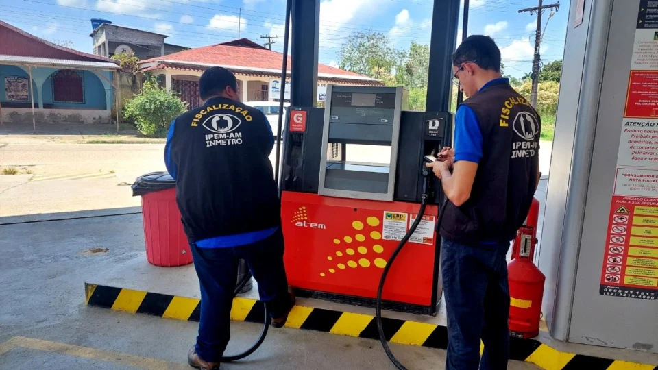 Ipem constata irregularidades em bicos de combustíveis no interior do Amazonas 