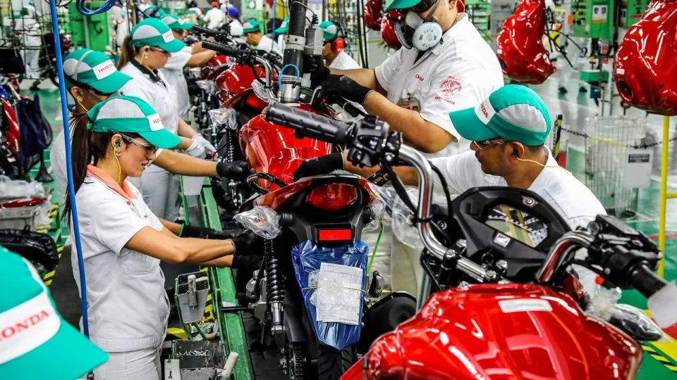 Indústria de motocicletas cresce 25,9% no acumulado do ano e registra melhor índice em seis anos