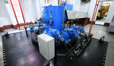 ZF entrega sistema azimutal para o Porto Chibatão