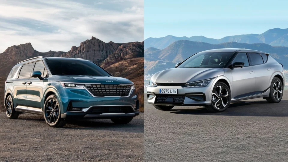 Kia Carnival e EV6 ganham prêmio “Good Design”