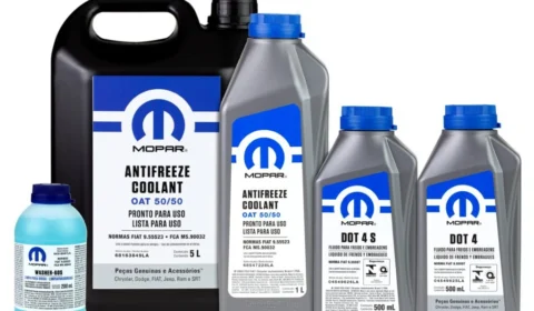 Mopar lança novos lubrificantes de motor e fluidos