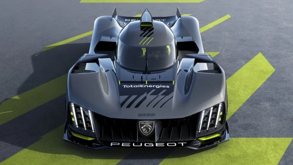 Novo PEUGEOT 9X8 Hypercar – projetado para campeonato Endurance FIA