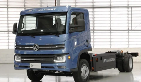 Volkswagen caminhões e ônibus revela nova geração do e-Delivery na Fenatran 2024