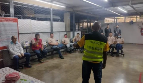 Educação de trânsito é promovida em fábrica do Distrito Industrial