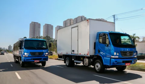 Mercedes-Benz supera o marco histórico de 80.000 caminhões Accelo vendidos no Brasil
