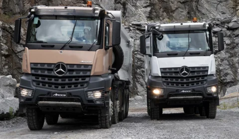 Mercedes-Benz Arocs 8×4 é eleito o melhor veículo do ano no Prêmio Top Truck TV