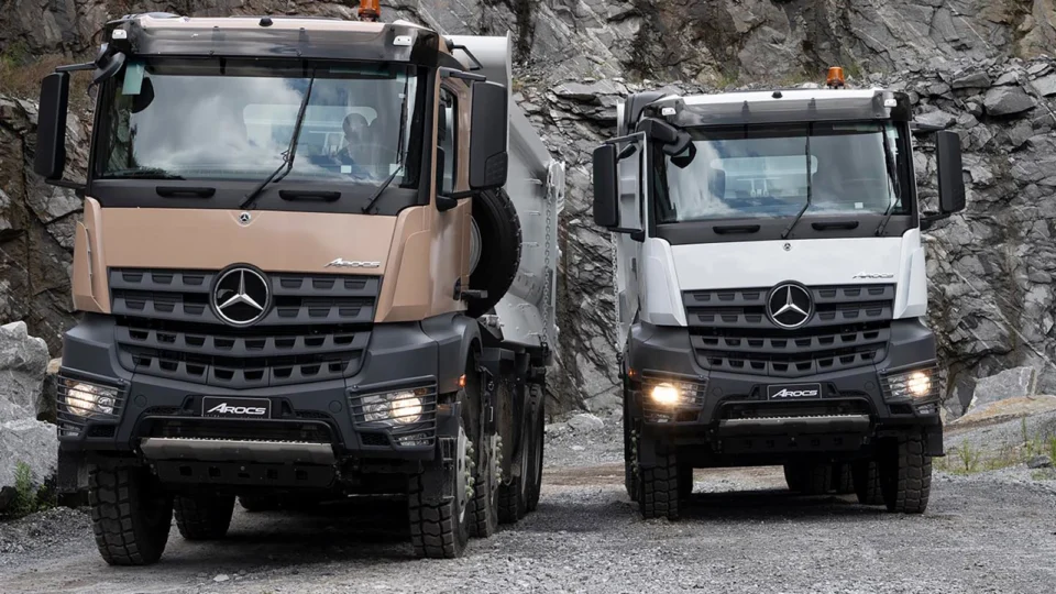 Mercedes-Benz oferece customização do Arocs