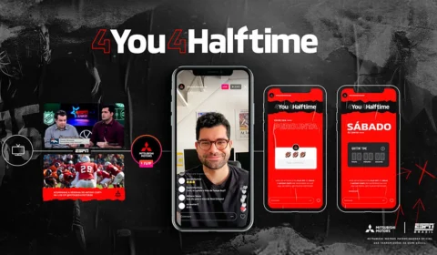 Mitsubishi nos intervalos dos Playoffs do Futebol Americano