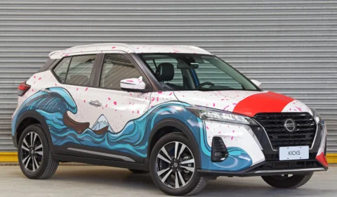Nissan apresenta Novo Kicks com a pintura vencedora do seu concurso de design