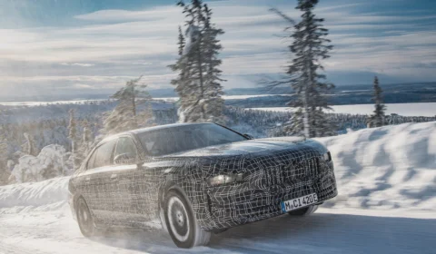 Novo BMW i7 é colocado à prova em testes no círculo ártico