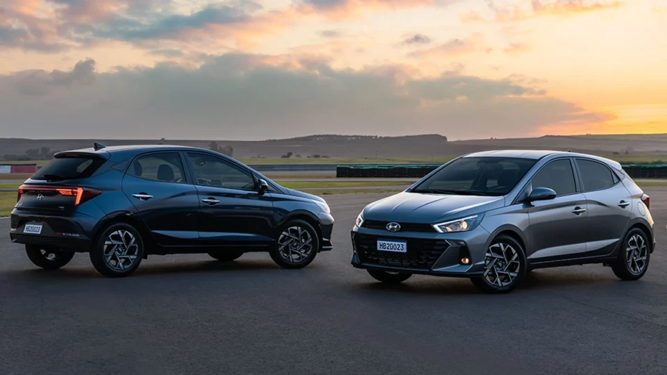 Novo Hyundai HB20 chega com visual moderno e mais tecnológico