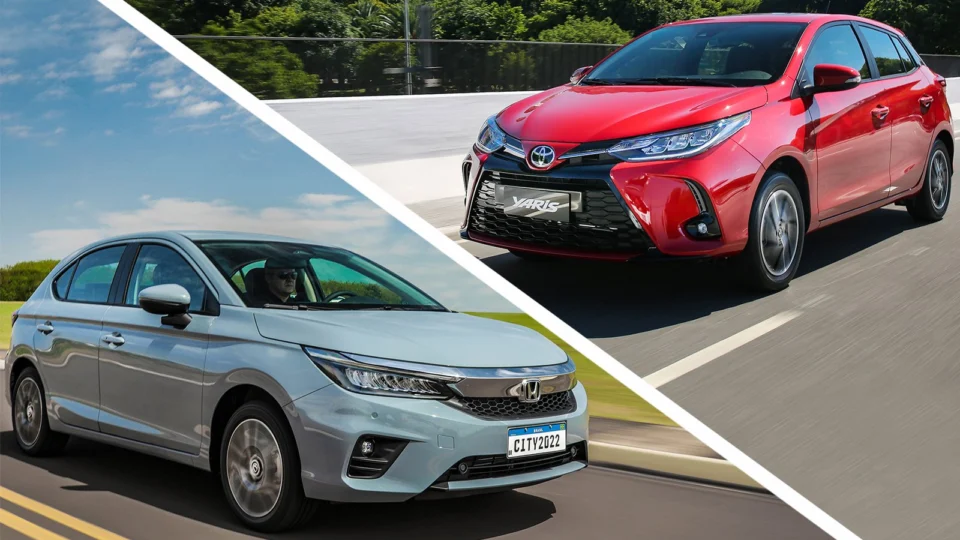 O melhor entre Honda City e Toyota Yaris