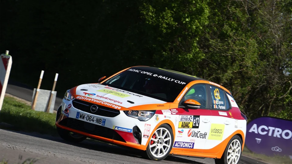 Opel Corsa-e Rally marca presença nos FIA Motorsport Games