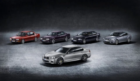 BMW comemora 40 anos do BMW M5: super sedã esportivo que revolucionou seu segmento
