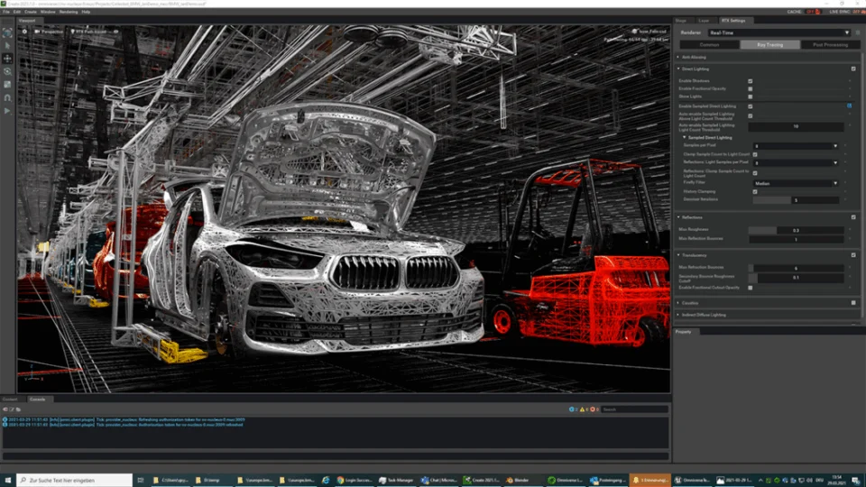 BMW e NVIDIA apresentam solução para planejamento de fábrica virtual