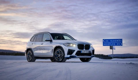 BMW iX5 a hidrogênio é colocado à prova em testes no círculo ártico