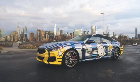 BMW Série 8 personalizado e assinado pelo artista Jeff Koons é vendido por R$ 2,2 milhões