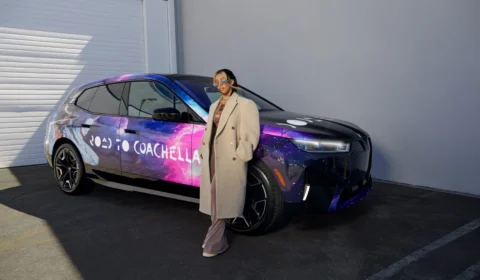 Festival Coachella: BMW Group exalta mobilidade elétrica com modelos iX e i4 e anuncia parceria com Doja Cat