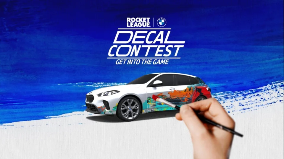 BMW e Rocket League: Novo Série 1 estreia no game com um concurso de design para personalização do modelo