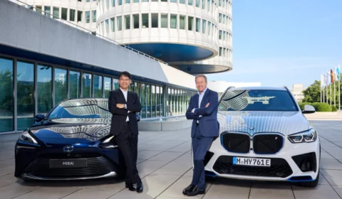 Pioneiros do hidrogênio: BMW Group e Toyota Motor Corporation aumentam parceria para oferecer opções de veículos elétricos movidos a célula de combustível (FCEV) para carros de passeio