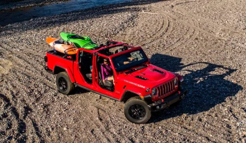 Picape Jeep Gladiator chegará em breve ao mercado