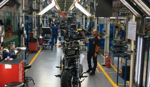 Produção de motocicletas ultrapassa 83 mil unidades em janeiro