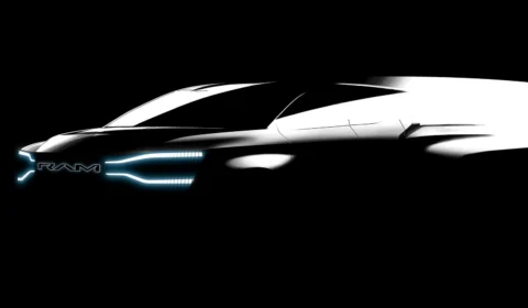 Ram revela esboços da primeira picape elétrica da marca para revolucionar o mercado de picapes