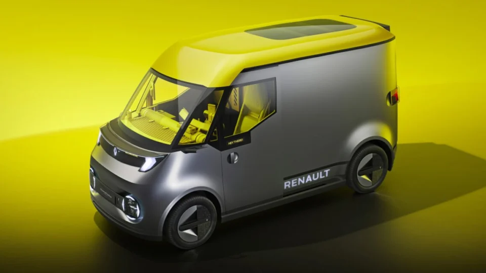Renault revela Estafette Concept: O futuro da logística urbana elétrica