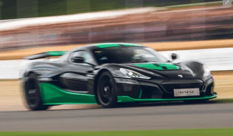 Veja o Rimac Nevera estabelecer o recorde de carros de produção do Goodwood Festival of Speed Hill Climb&nbsp;