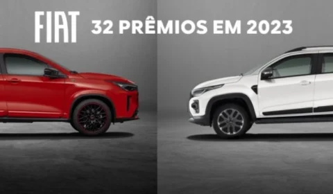Fiat vence mais de 30 prêmios em 2023