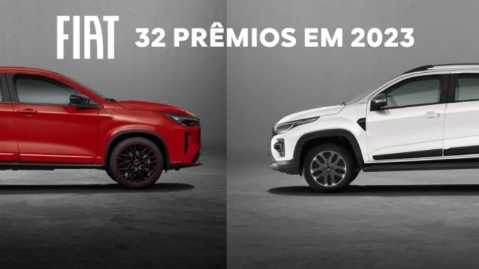 Fiat vence mais de 30 prêmios em 2023