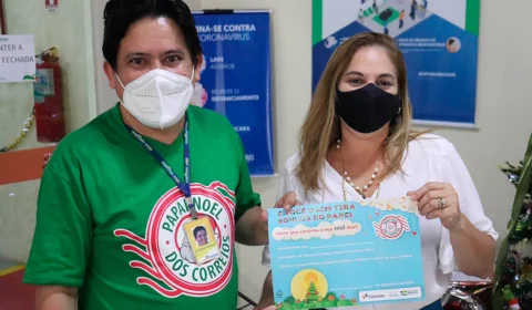 Servidores do Detran-AM presenteiam crianças em Campanha de Natal dos Correios