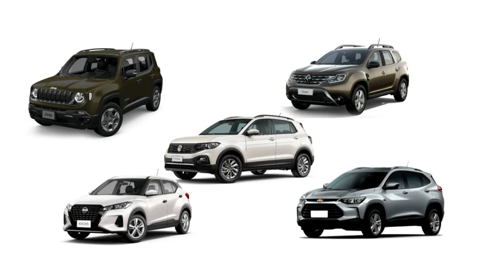 Top 5: confira os SUVs compactos mais baratos do Amazonas 