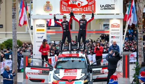 Toyota GAZOO Racing no mundo: dobradinha no Campeonato Mundial de Rally em Monte-Carlo