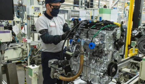 Toyota inicia exportação de motores para a América do Norte