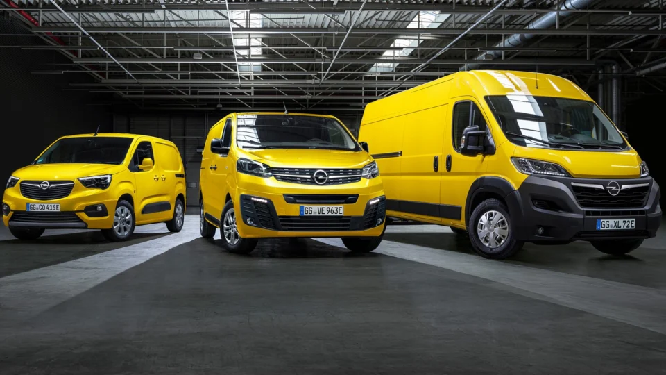 Veículos Comerciais elétricos Opel: transporte sem cedências e sem emissões