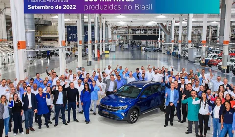 Volkswagen Nivus atinge 100 mil unidades produzidas