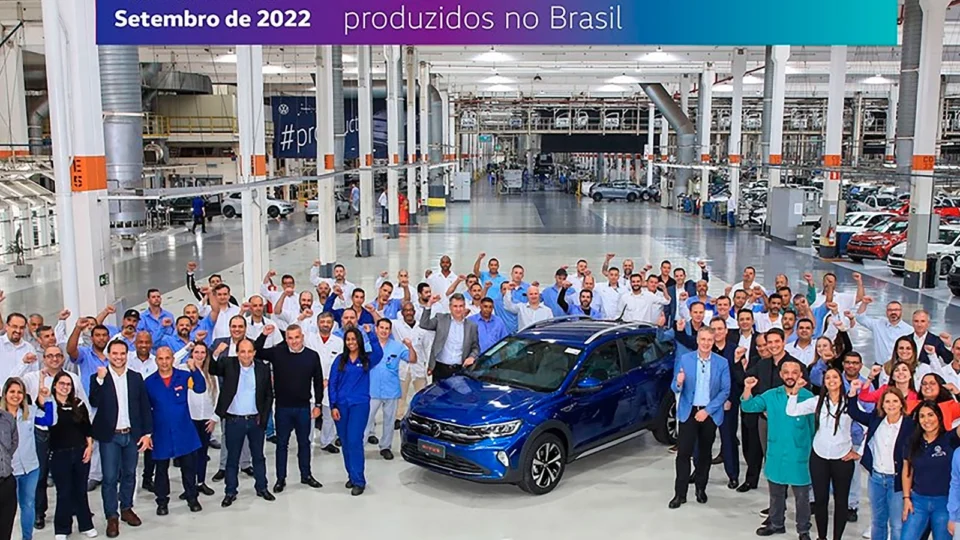 Volkswagen Nivus atinge 100 mil unidades produzidas