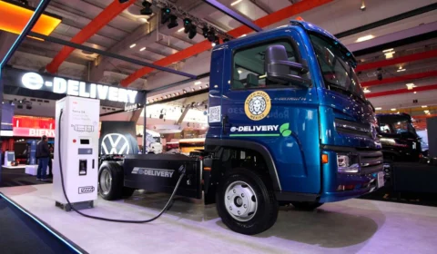 Volkswagen caminhões dá início às exportações do e-Delivery