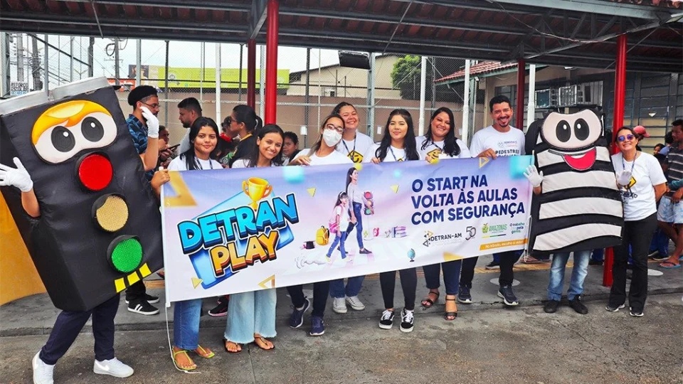 Detran Amazonas inicia campanha de conscientização nas escolas