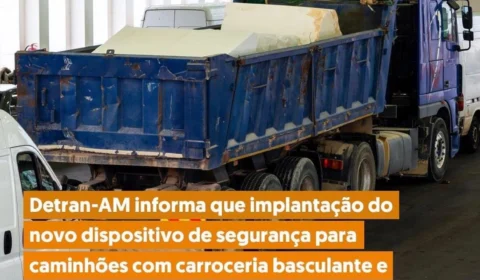 Detran reforça novo sistema de segurança para caminhões