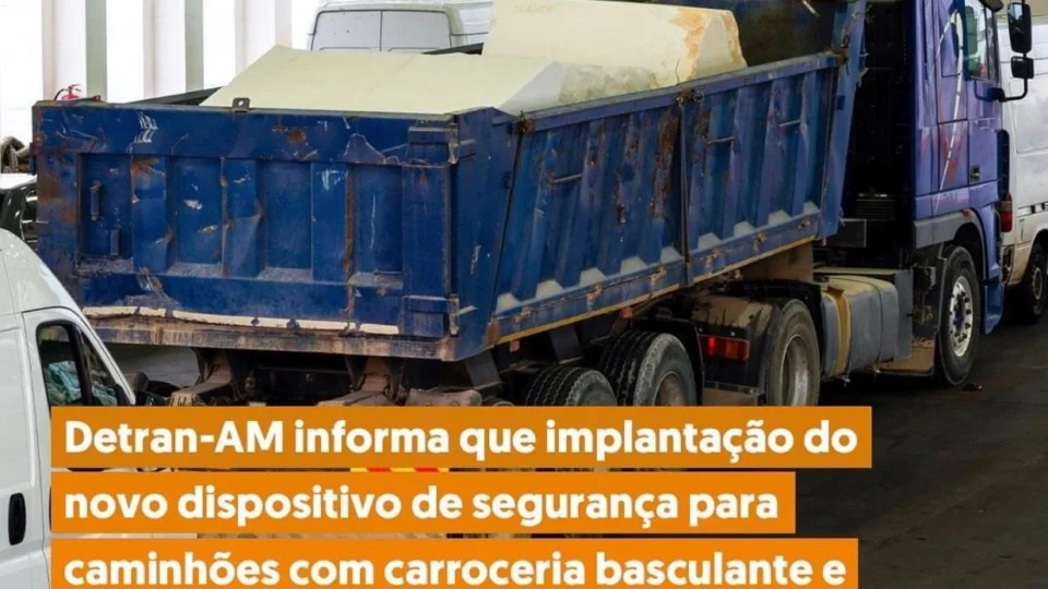 Detran reforça novo sistema de segurança para caminhões