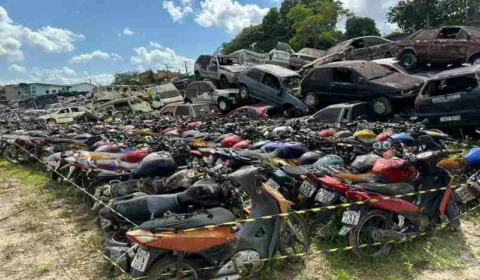 Detran Amazonas promove primeiro leilão de sucatas ferrosas