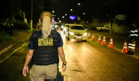 Fiscalização do Detran-AM flagra 43 condutores sob efeito de álcool e registra mais de 600 autuações
